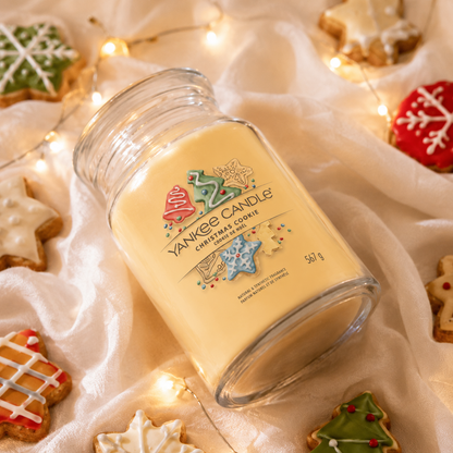 Yankee Candle Christmas Cookie Large Glass Jar 2 Wick Candle 567g