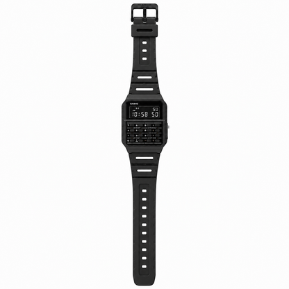 Casio CA-53WF-1B Unisex Calculator Digital Watch, 8-Digit Calculator, Black