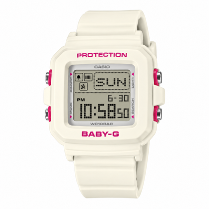 Casio BABY-G BGD-10KH-7 Digital Watch & Heart Holder, 100M