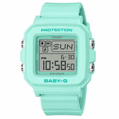 Casio BABY-G BGD-10-3 Digital Watch, 100M Water Resistant, Green