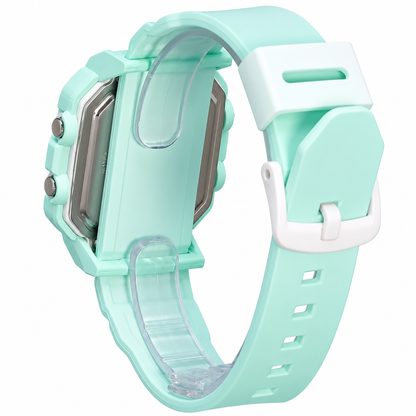 Casio BABY-G BGD-10-3 Digital Watch, 100M Water Resistant, Green