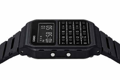 Casio CA-53WF-1B Unisex Calculator Digital Watch, 8-Digit Calculator, Black