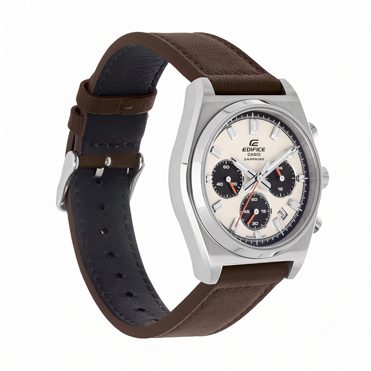 Casio Edifice EFB-730L-7AV Men’s Analog Watch, Chronograph, 100M, Cream