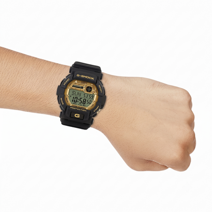 Casio G-SHOCK GD-350GB-1 Digital Watch, 200M, Vibration & Flash Alerts, Black