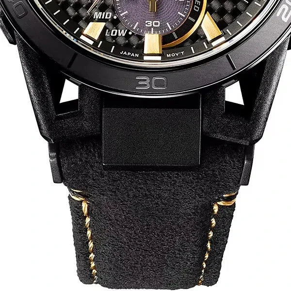 Casio Edifice EFS-S640ZE-1A Men’s Chronograph Watch, 50th Anniversary Limited Edition, Black & Gold