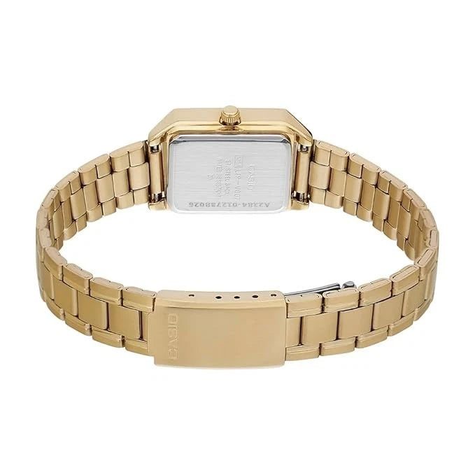 Casio LTP-V007G-9B Women’s Analog Watch, Gold Tone, Roman Dial, Stainless Steel