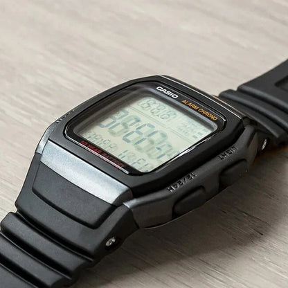 Casio W-96H-1BV Illuminator Digital Watch, Dual Time, Alarm & 10-Year Battery