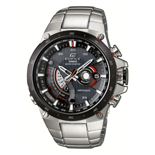 Casio Edifice EQW-A1000DB-1AER Men’s Solar Wave Ceptor Watch, Stainless Steel